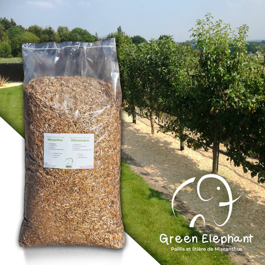 Paillage horticole de Miscanthus 10Kg